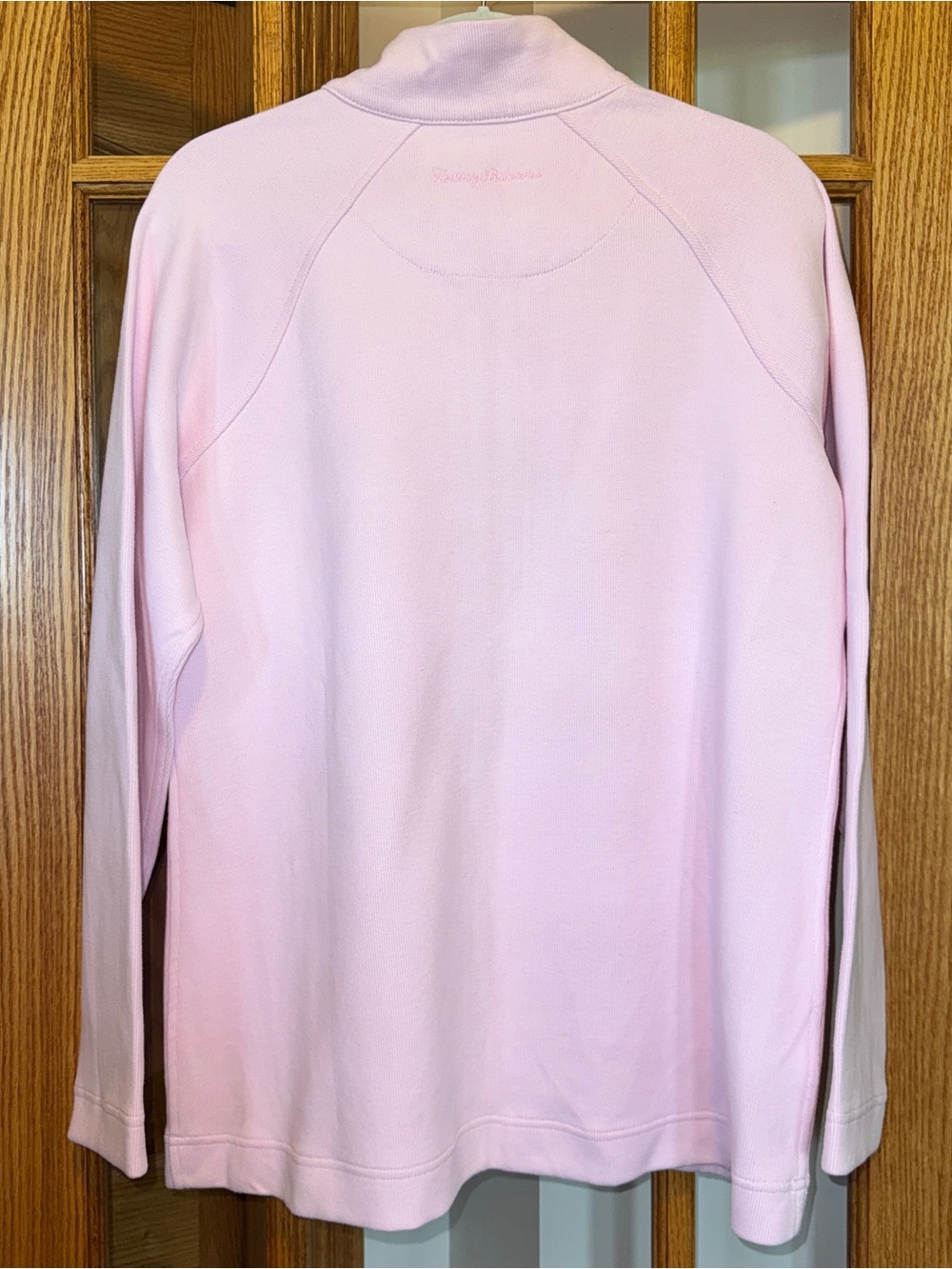 NWT $128 Tommy Bahama Aruba top full zip up sweatshirt Size XL pink - Picture 3 of 5